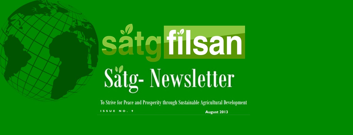 SATG Newsletter: ISSUE NO. 9 August, 2013