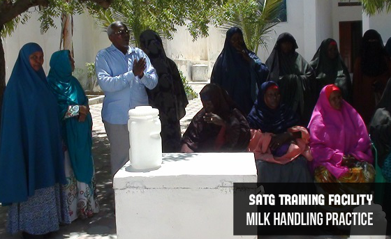 milk handling practices